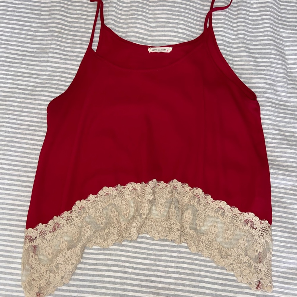 Camisole lace top